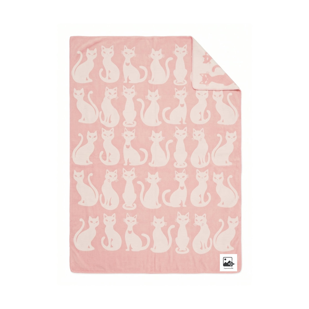 Done.® KITTY Wohndecke 150x200cm Rosé/Beige – Ansicht 2