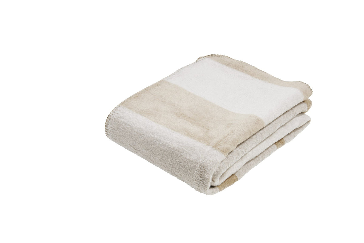 Done.® KUSCHELZONE Wohndecke 150x200cm Beige – Ansicht 4