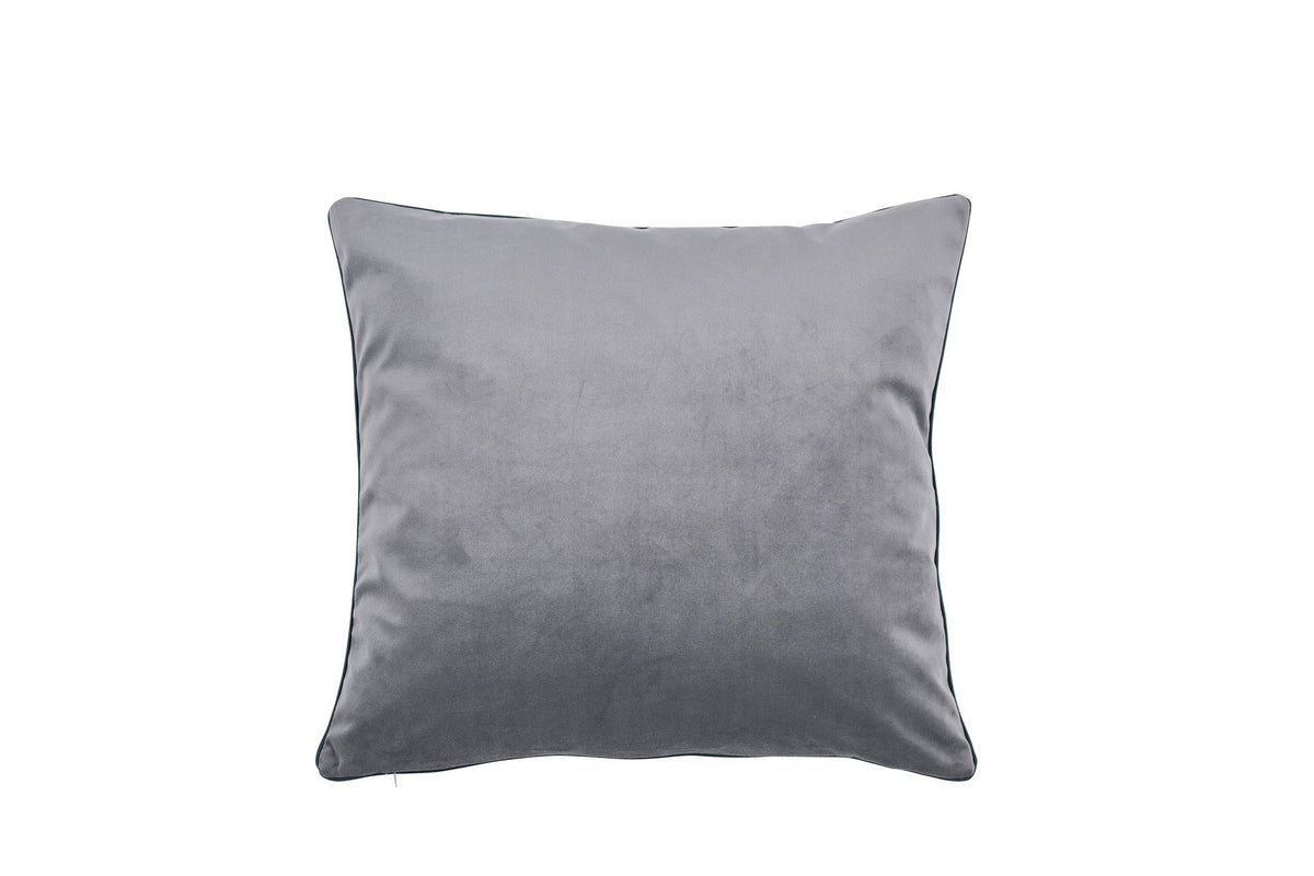 Done.® OH DEER Kissenhülle 45x45cm Anthracite/Dark Green – Ansicht 2