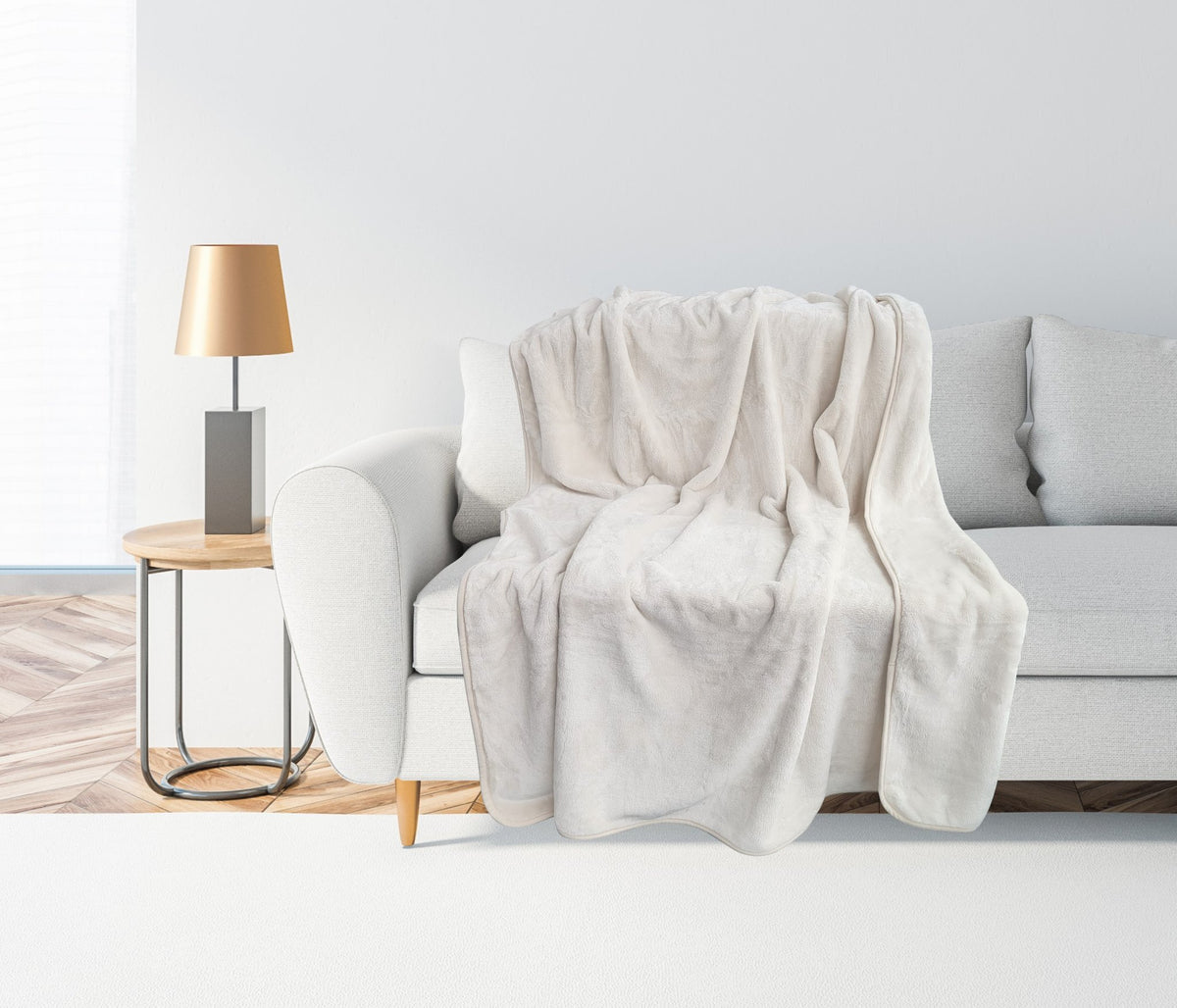 Done.® POLAR Wohndecke 150x200cm Beige – Ansicht 4