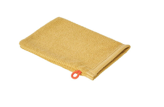 Done.® DELUXE Waschhandschuh 16x21cm Gold