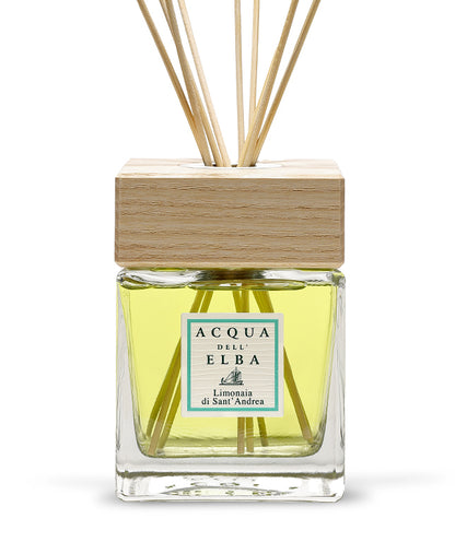 Acqua dell'Elba Raumduft-Diffuser Limonaia di Sant'Andrea 500 ml mit Duftstäbchen