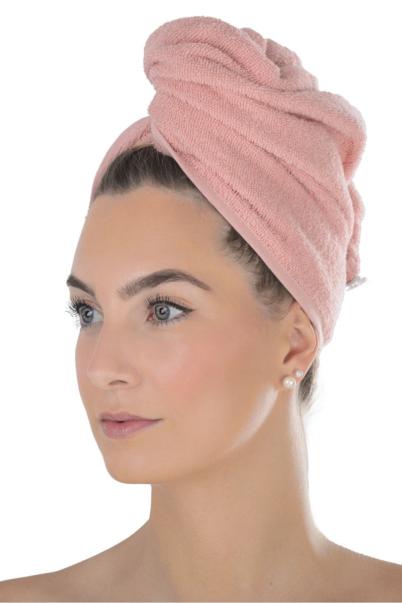 wewofashion Frottier-Handtuch – Rosé