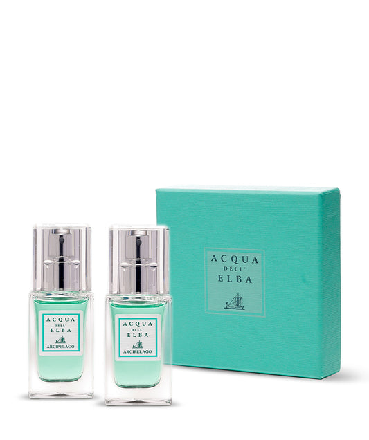 Acqua dell'Elba Geschenkset „Mia“ Arcipelago Herren – 2 × 15 ml Eau de Parfum