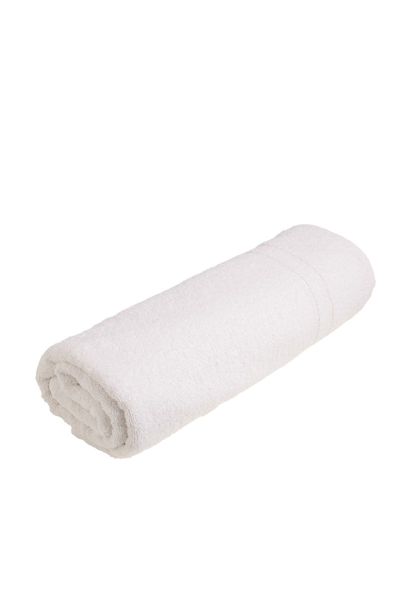 wewofashion Frottier-Duschtuch – Weiß