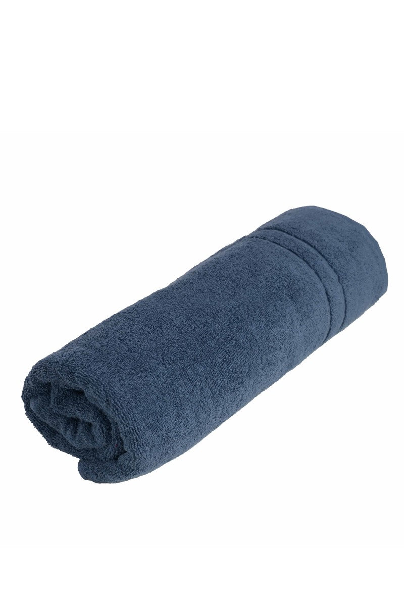 wewofashion Frottier-Duschtuch – Jeansblau
