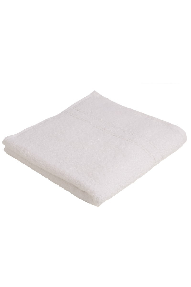 wewofashion Frottier-Handtuch 3er-Set – Weiß