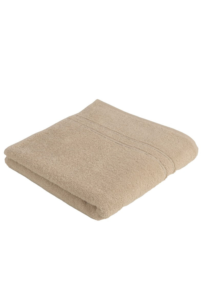 wewofashion Frottier-Handtuch 3er-Set – Beige