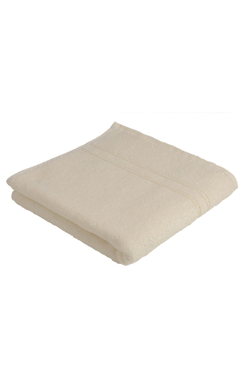 wewofashion Frottier-Handtuch 3er-Set – Ecru