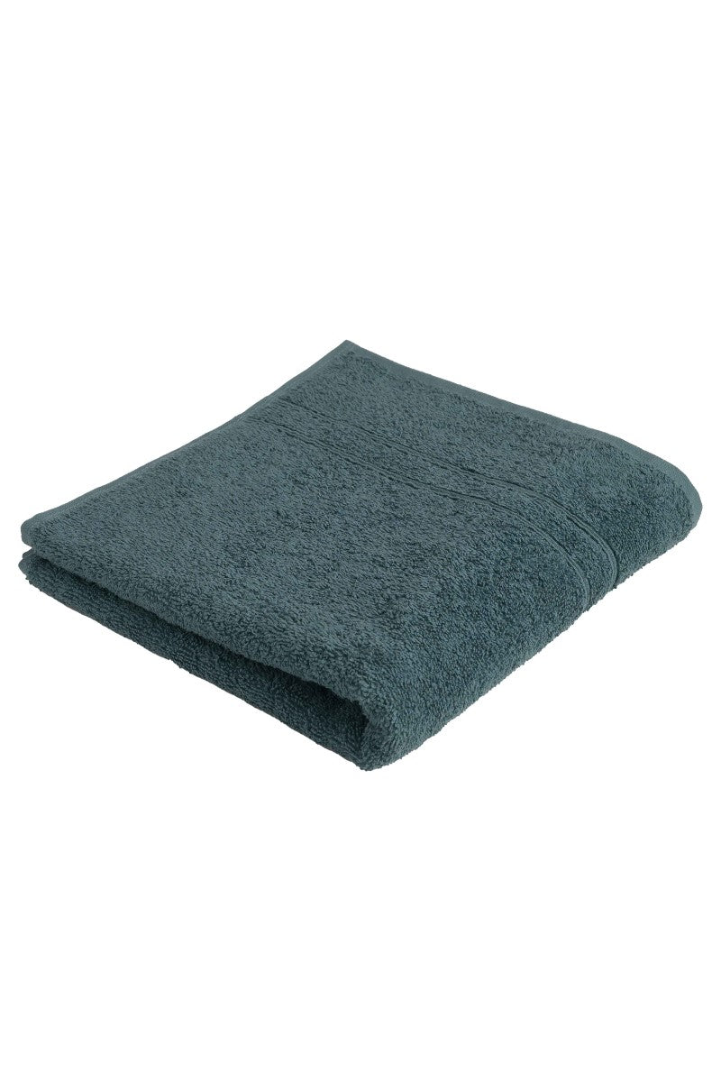 wewofashion Frottier-Handtuch 3er-Set – Petrol