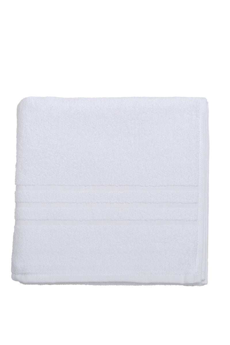 wewofashion Frottier-Handtuch 3er-Set – Weiß