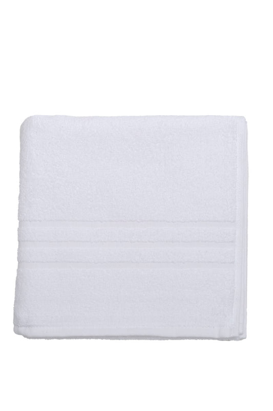wewofashion Frottier-Handtuch 3er-Set – Weiß
