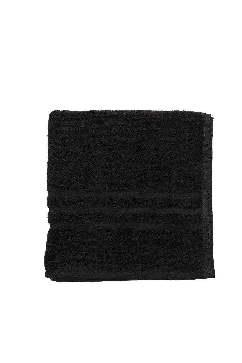 wewofashion Frottier-Handtuch 3er-Set – Anthrazit