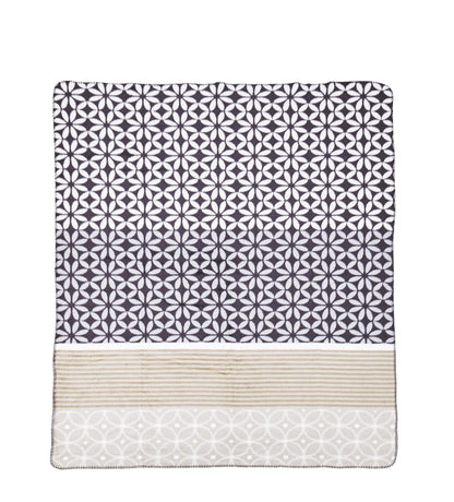Done.® BLOSSOM Wohndecke 150x200cm Anthracite/Beige – Ansicht 4