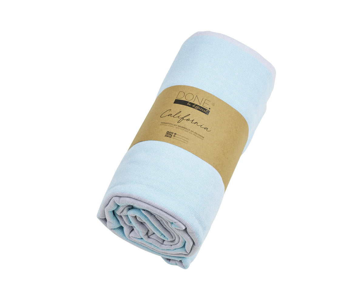 Done.® CALIFORNIA Hamamtuch 90x200cm Mint – Ansicht 4