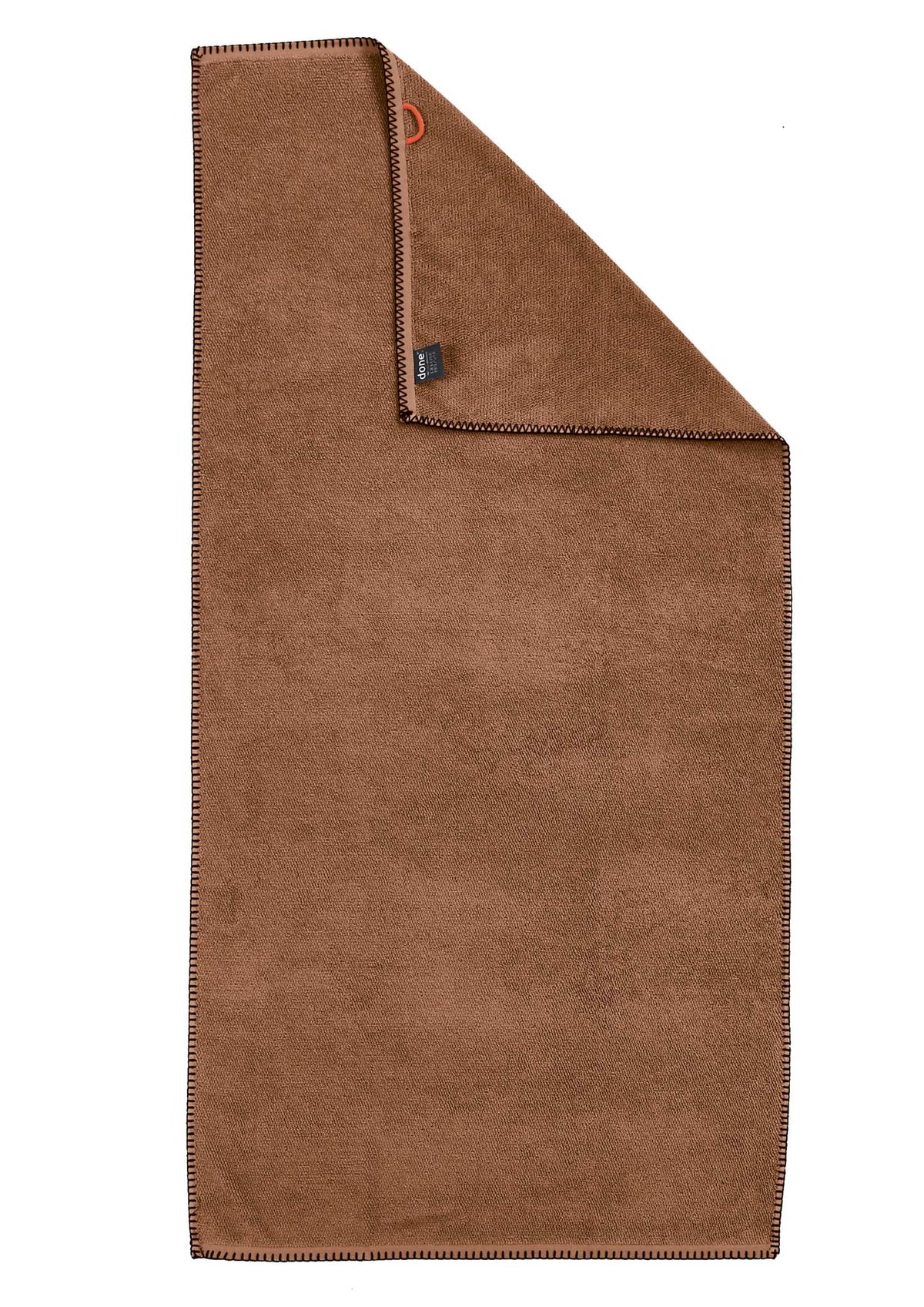Done.® DELUXE PRIME Duschtuch 70x140cm Cognac – Ansicht 1