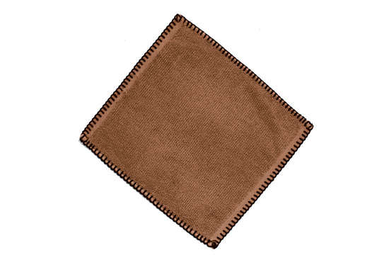 Done.® DELUXE PRIME Seiftuch 30x30cm Cognac – Ansicht 1