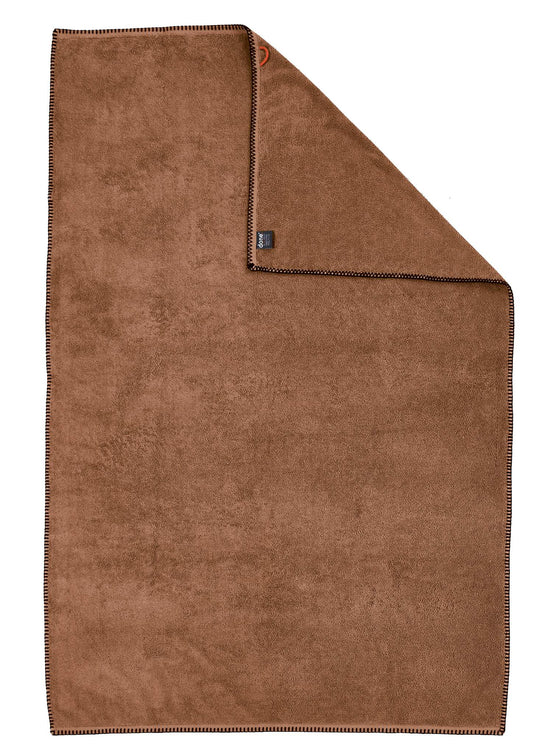 Done.® DELUXE PRIME XL-Duschtuch 100x150cm Cognac – Ansicht 1