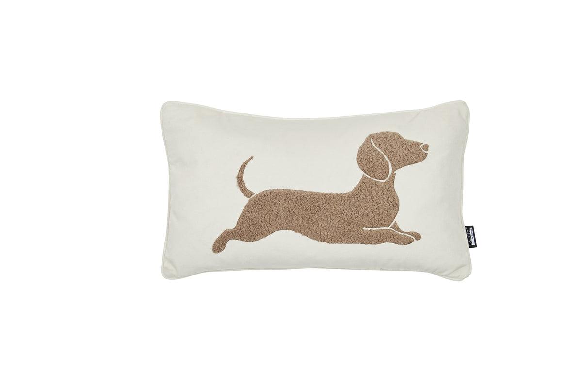 Done.® DOXIE Kissenhülle 30x50cm beige/brown – Ansicht 1