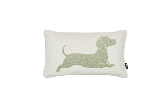 Done.® DOXIE Kissenhülle 30x50cm beige/iceberg green – Ansicht 1