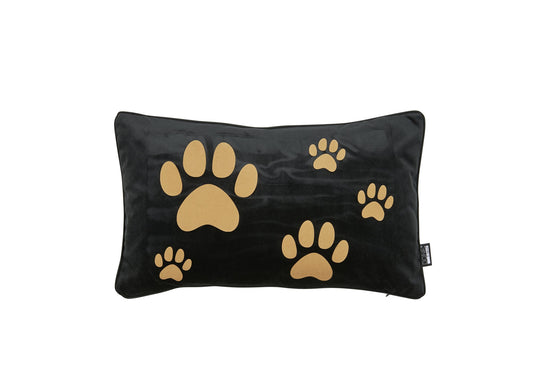 Done.® DOXIE Kissenhülle 30x50cm black/camel – Ansicht 1