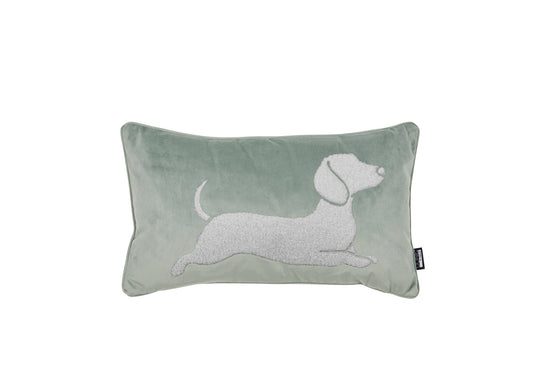 Done.® DOXIE Kissenhülle 30x50cm mint/silver – Ansicht 1