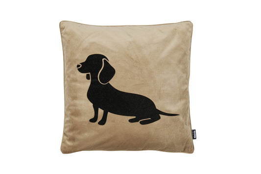 Done.® DOXIE Kissenhülle 50x50cm camel/black – Ansicht 1