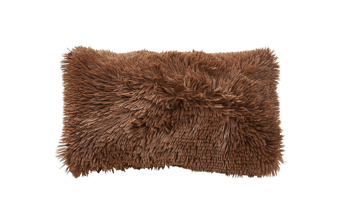 Done.® FLURRY Kissen 30x50cm chocolate – Ansicht 1
