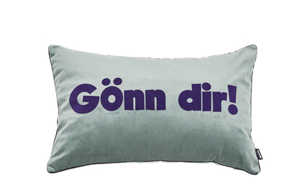 Done.® GÖNN DIR Kissenhülle 40x60cm mint/purple – Ansicht 1