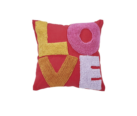 Done.® HAPPY Kissenhülle 45x45cm L.O.V.E – Ansicht 1