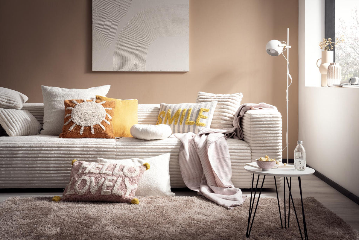 Done.® HAPPY Kissenhülle 45x45cm Sunshine – Ansicht 3
