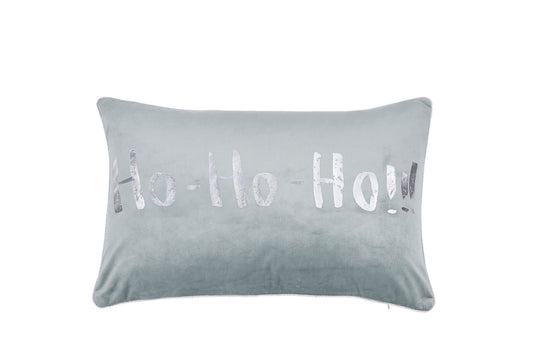 Done.® HO-HO-HO Kissenhülle 40x60cm Mint/Silver – Ansicht 1