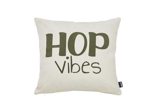 Done.® HOB VIBES Kissenhülle 45x45cm Beige/Khaki – Ansicht 1