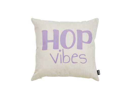 Done.® HOB VIBES Kissenhülle 45x45cm Beige/Lavender – Ansicht 1