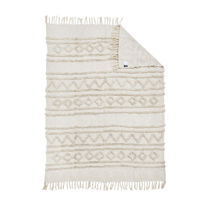 Done.® INDAH TAMANI Wohndecke 130x170cm Beige – Ansicht 2