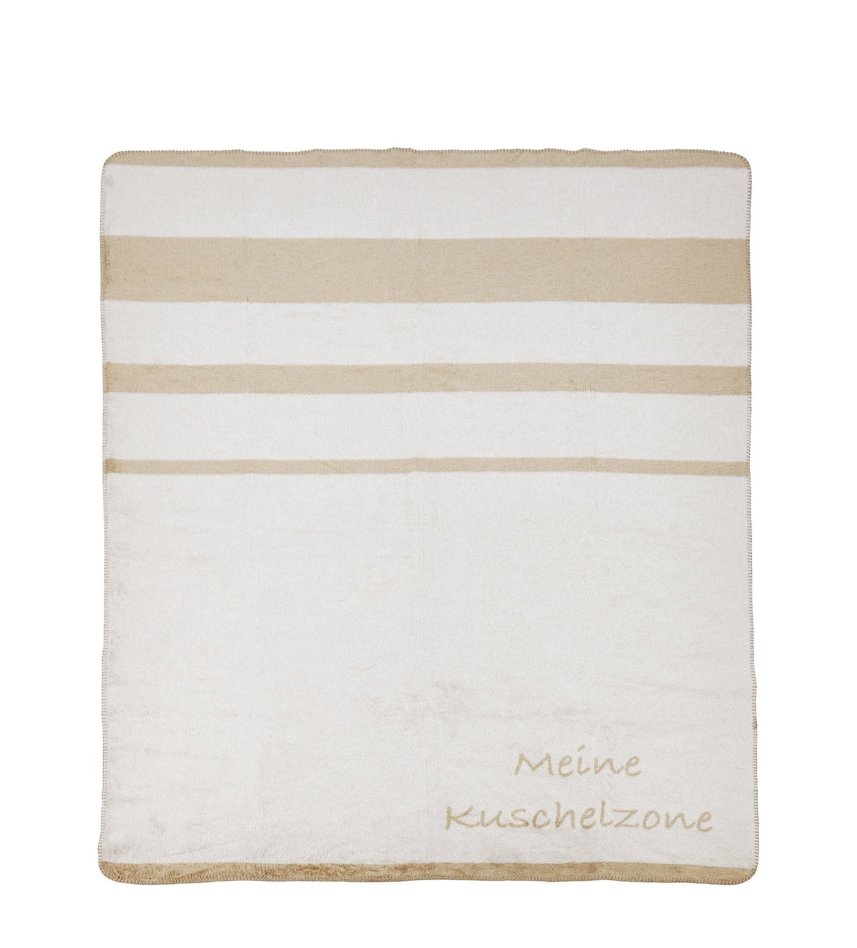 Done.® KUSCHELZONE Wohndecke 150x200cm Beige – Ansicht 2