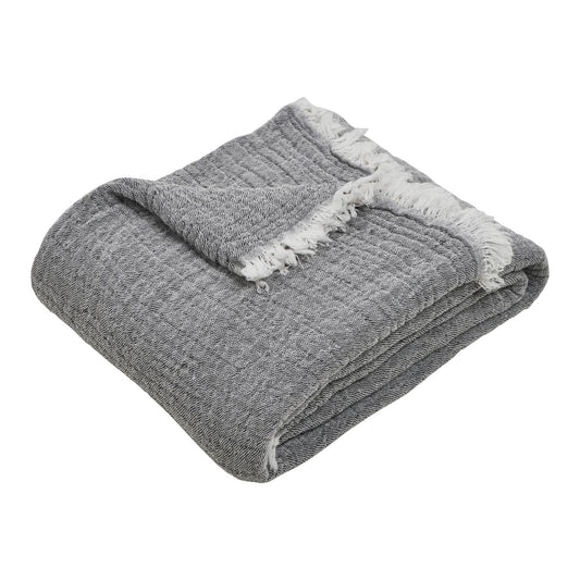 Done.® LUMA Wohndecke 150x200cm Anthracite – Ansicht 1