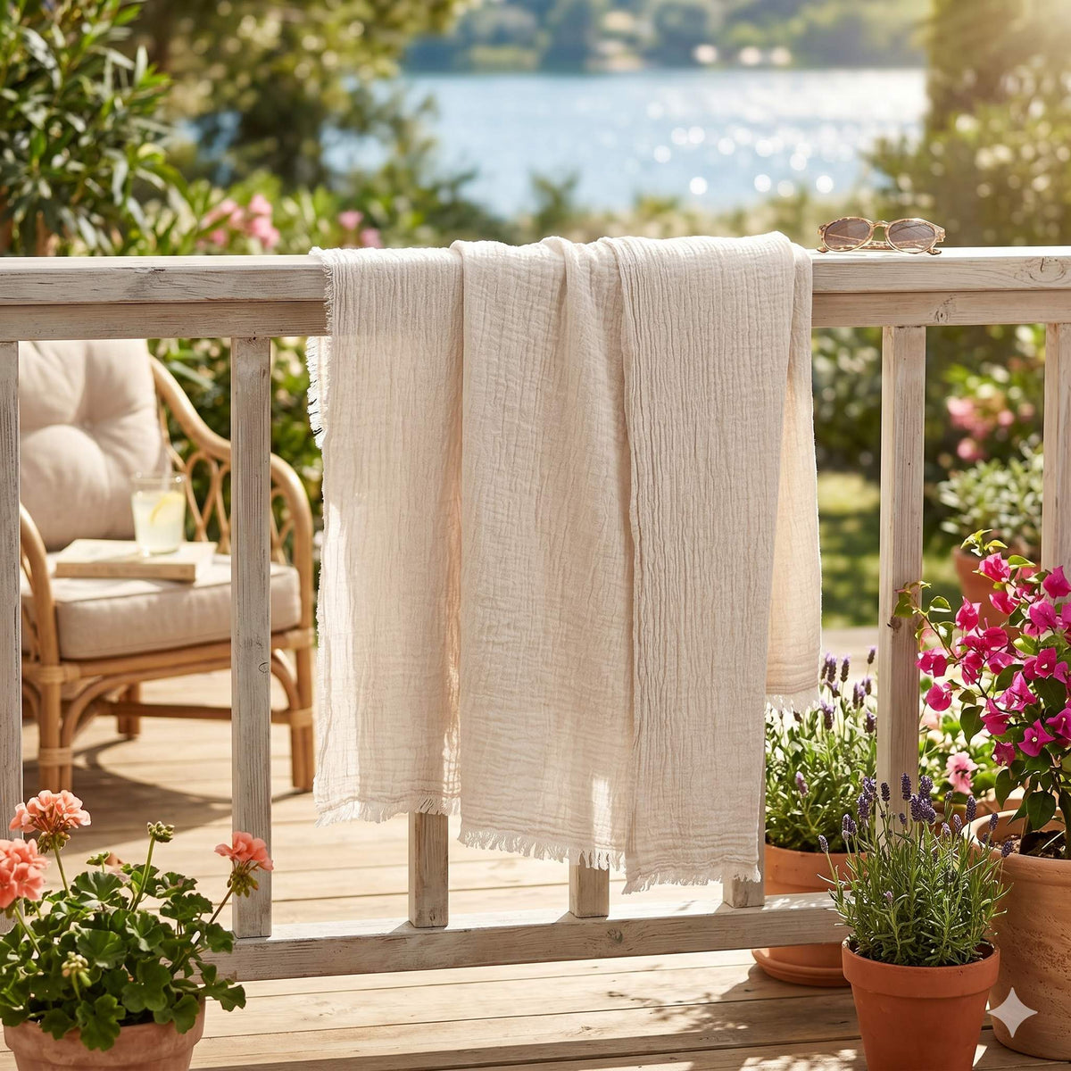 Done.® LUMA Wohndecke 150x200cm Star White – Ansicht 2