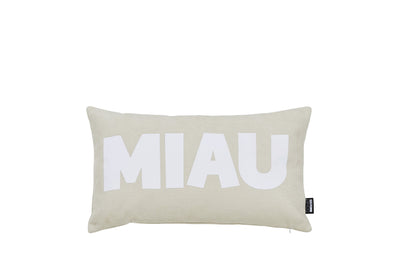 Done.® MIAU Kissenhülle 40x60cm Beige/White – Ansicht 1
