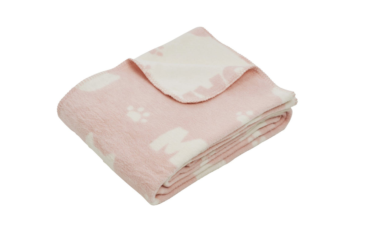 Done.® MIAU Wohndecke 150x200cm Rosé/Beige – Ansicht 1