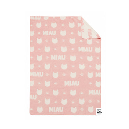 Done.® MIAU Wohndecke 150x200cm Rosé/Beige – Ansicht 2