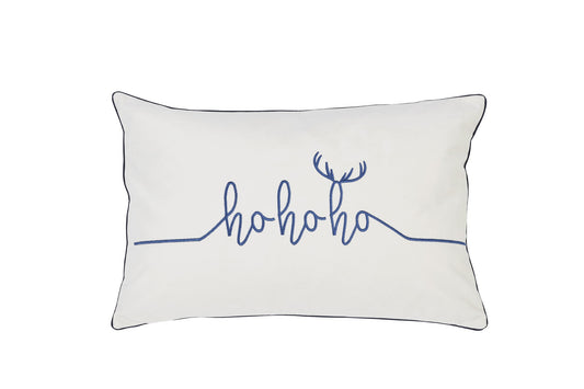 Done.® SANTA'S COMING Kissenhülle 40x60cm Beige/Dark Blue – Ansicht 1