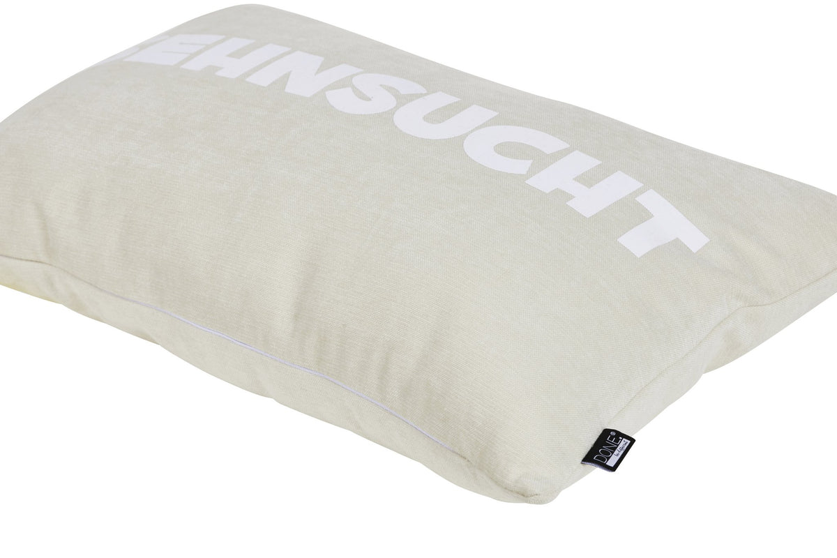 Done.® SEHNSUCHT Kissenhülle 40x60cm Beige/White – Ansicht 2