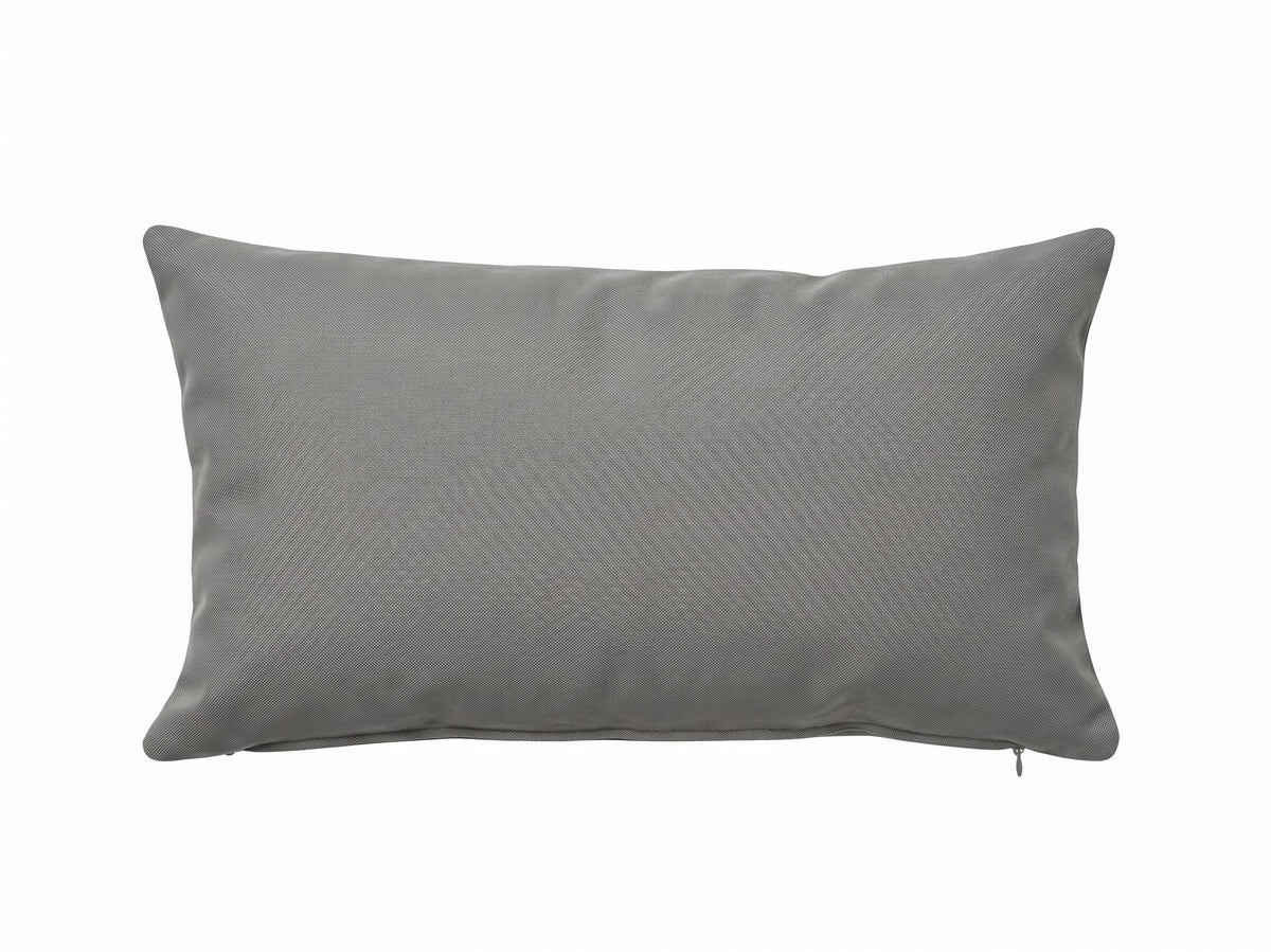 Done.® SNOOZE Outdoor Kissenhülle 30x50cm Silver – Ansicht 1