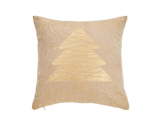 Done.® SNOWFALL Kissenhülle 45x45cm Gold – Ansicht 1
