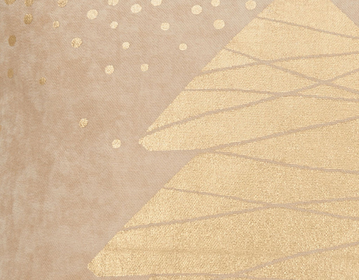 Done.® SNOWFALL Kissenhülle 45x45cm Gold – Ansicht 4