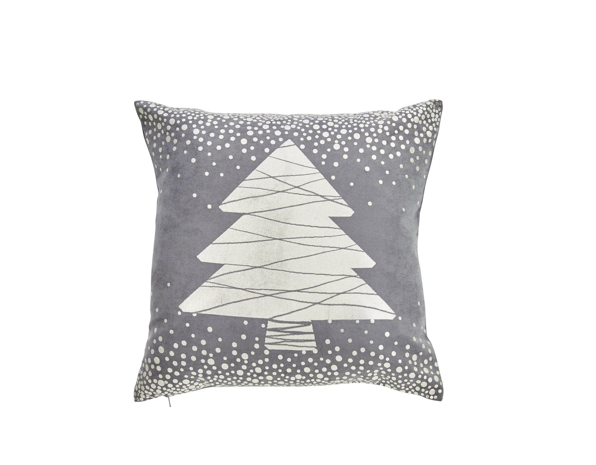 Done.® SNOWFALL Kissenhülle 45x45cm Gold/Grey – Ansicht 1