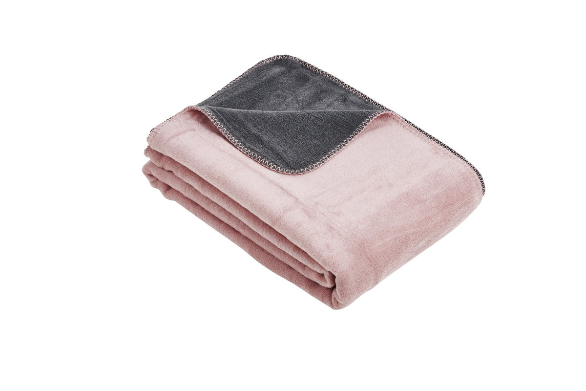 Done.® TWIN Wohndecke 150x200cm Old Rosé – Ansicht 2