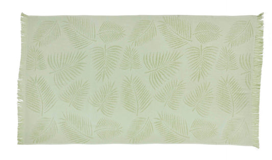 Done.® CAPRI PALM LEAVES Hamamtuch 90x160cm Light Green