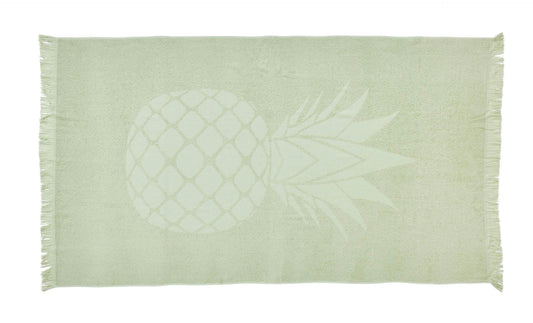 Done.® CAPRI PINEAPPLE Hamamtuch 90x160cm Light Green